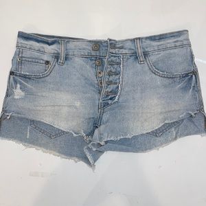 Free People jean shorts size 24